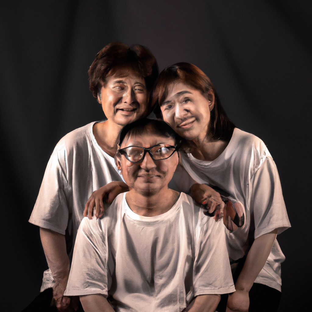 패밀리 스튜디오 촬영, 밝은 미니멀 톤