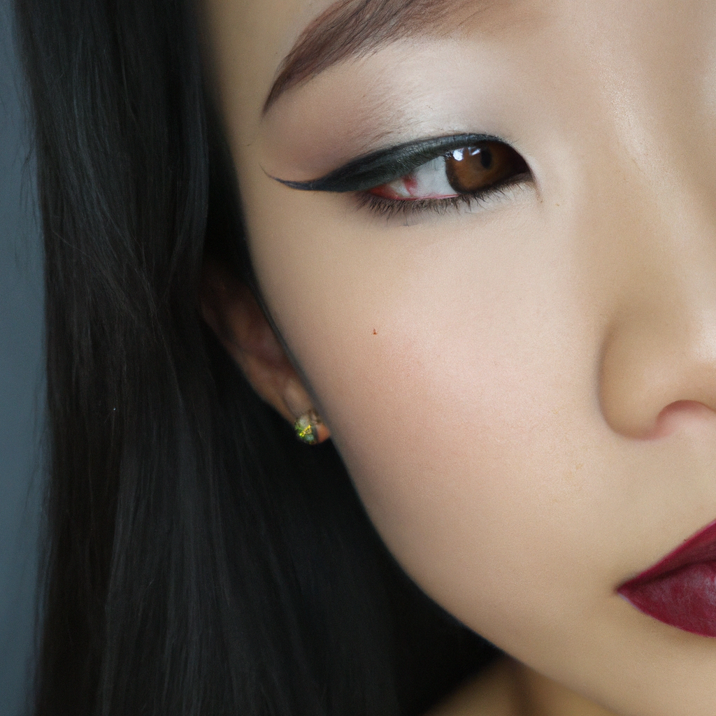 한국인 모델 뷰티 포트레이트, 소프트 스킨 톤, 미니멀 메이크업